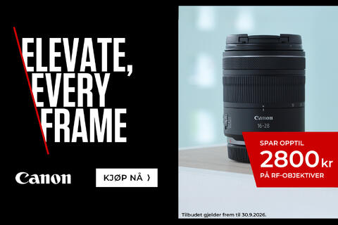 Direkterabatt på Canon-optikk
